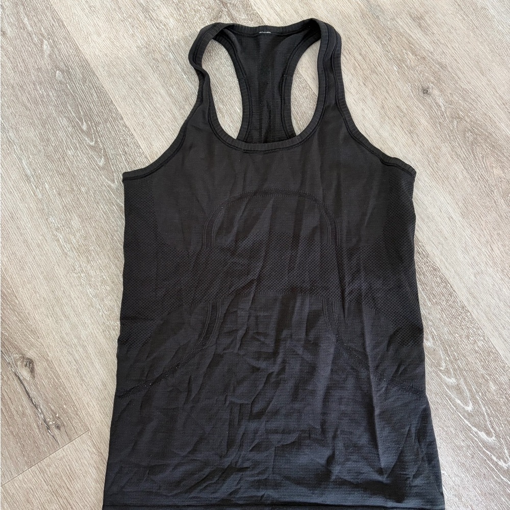 Lululemon Black Swiftly Tech Racerback Tank Top